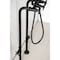 Aqua Vintage CCK8100DX Freestanding Tub Faucet with Supply Line, Stop Valve, Matte Black CCK8100DX - alternate 2